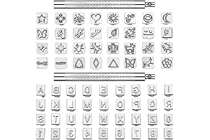 70 Pieces Embossing Leathercraft Stamping Tool Kit