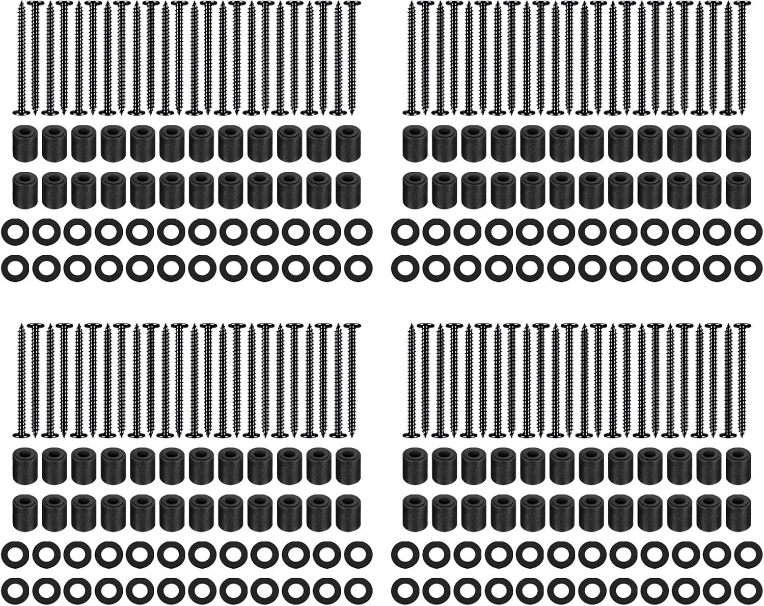 kingsea Pegboard Mounting Kit with Screws, Spacers and