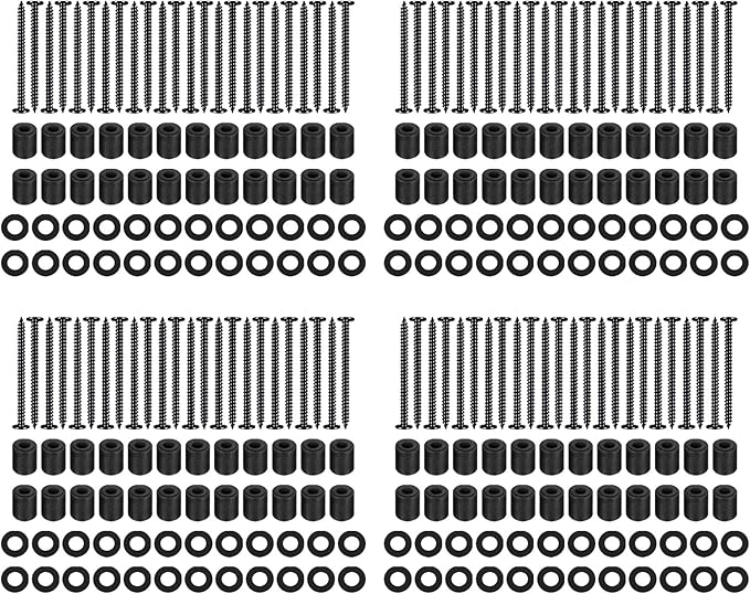 kingsea Pegboard Mounting Kit with Screws, Spacers and