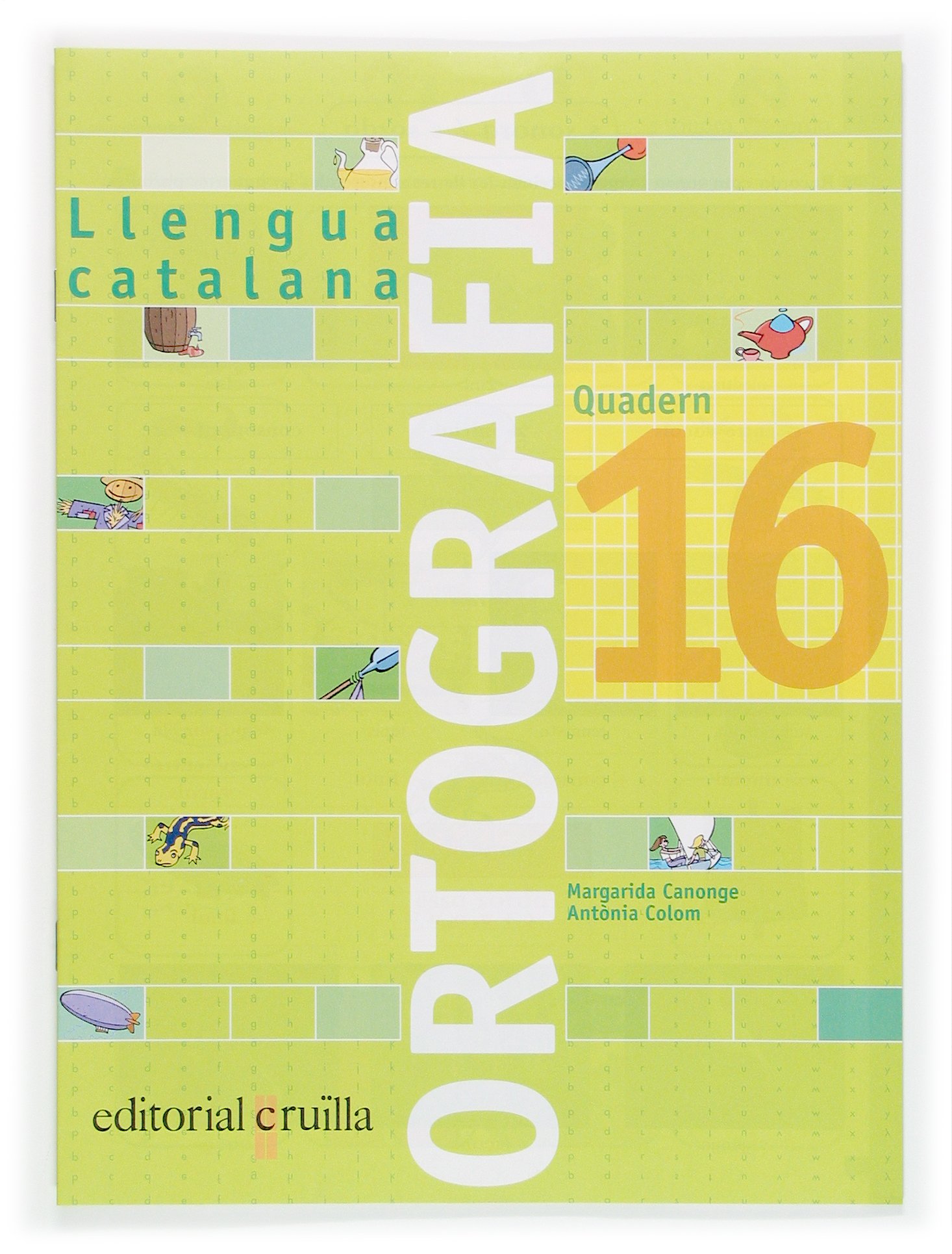 Quadern ortografia 16. Llengua catalana - 9788466111034