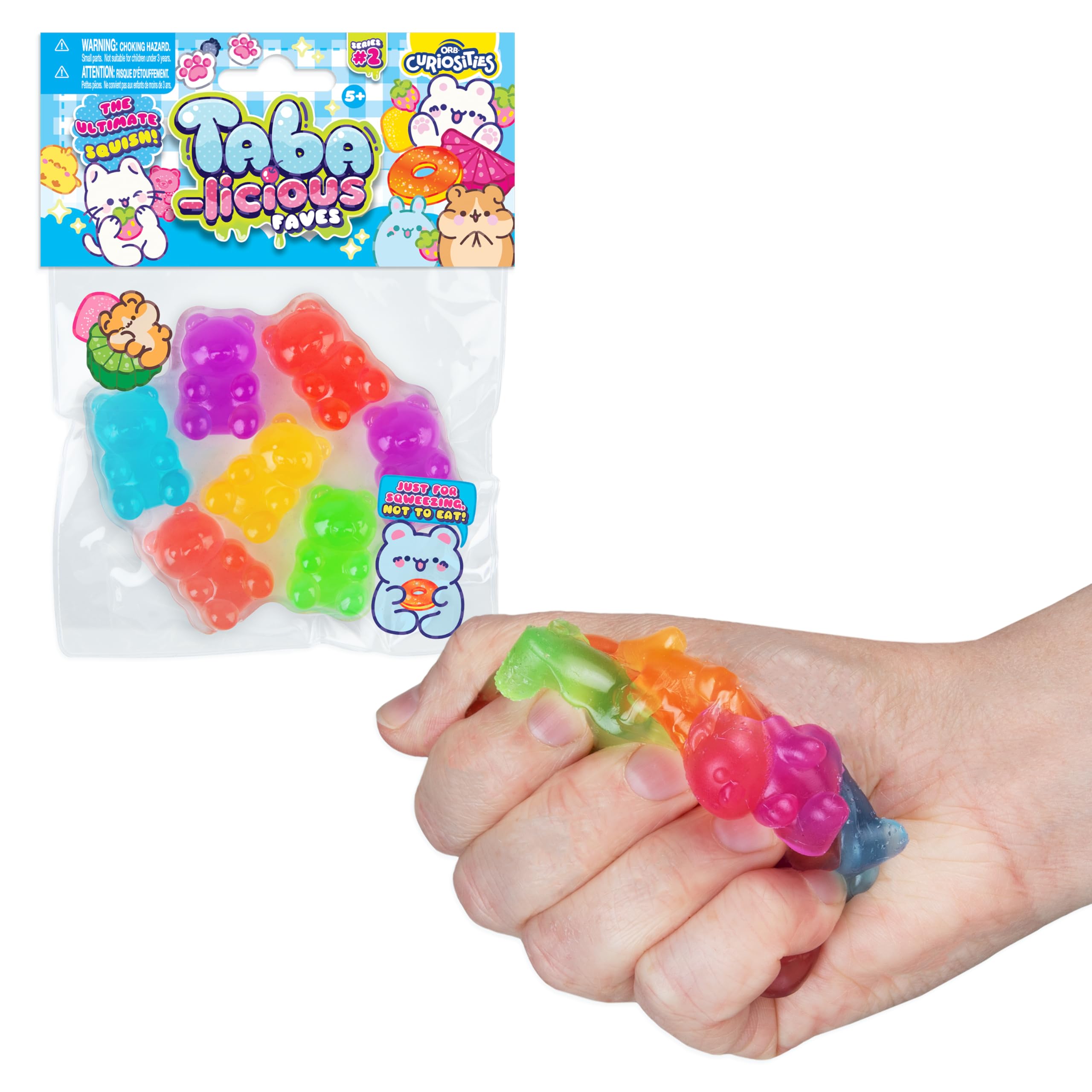 Amazon.com: ORB Tabalicious Faves TABA Squishy Food Gummy Bears
