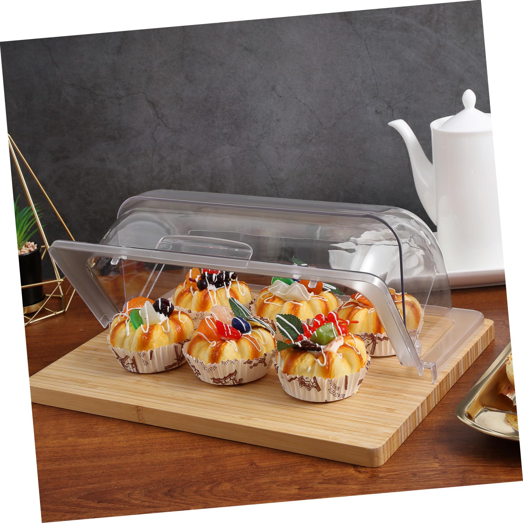Copri Alimenti Antipolvere per Snack e Pasticceria in Plastica