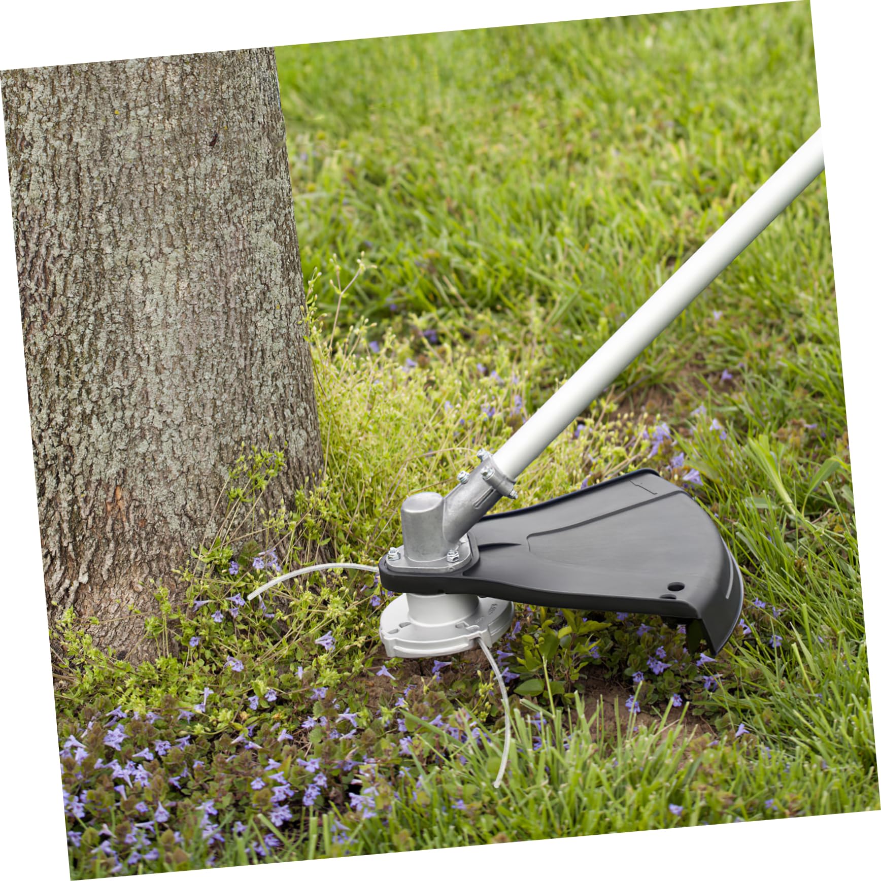 Kisangel Cinturón De Acero para Cortacésped Hilo De Nailon Resistente Accesorio para Desbrozadora para Jardinería y Mantenimiento De Césped