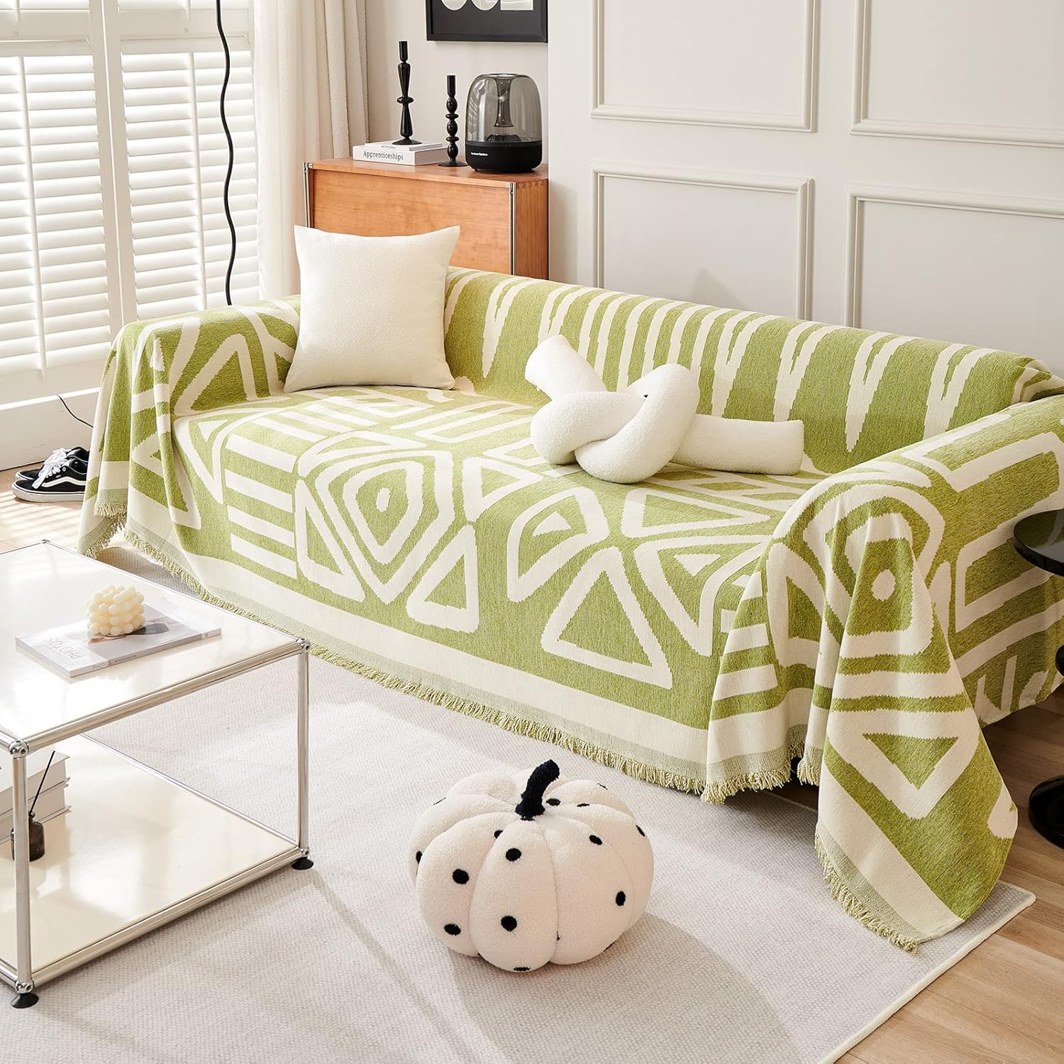 DREAMINGO Boho Sofa Covers Washable Sectional Couch Cover