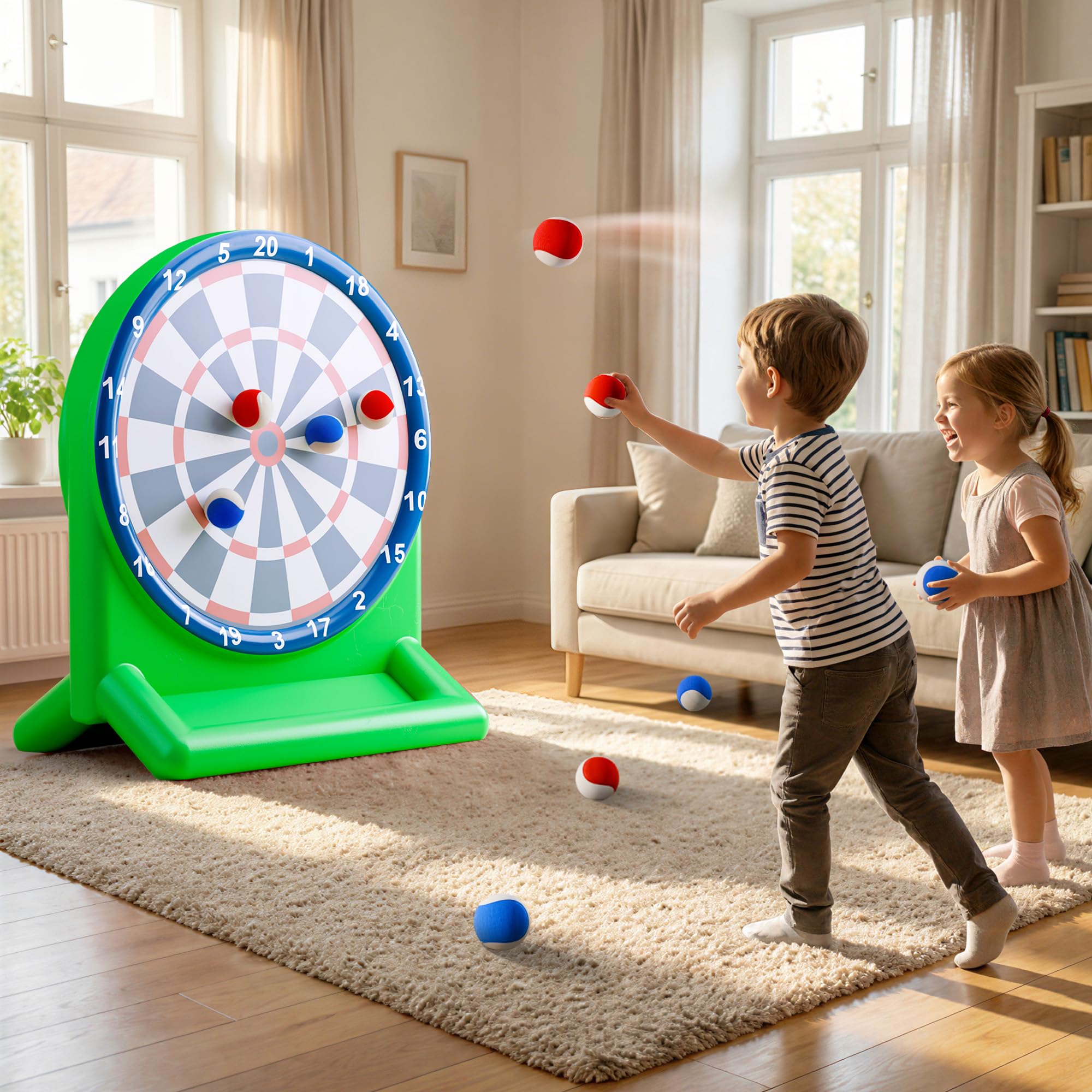 Funscape Juguete de billar verde para niños