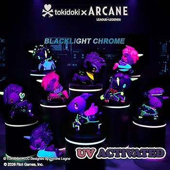 Amazon.com: tokidoki™ x Arcane Unicorno™ Black Light Chrome Blind