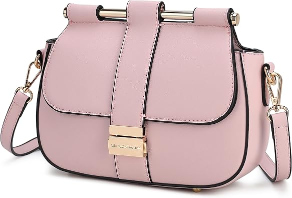 MKF Collection Crossbody Bag for Women, Vegan Leather Shoulder Bags Fashion Handbag Purse by Mia K