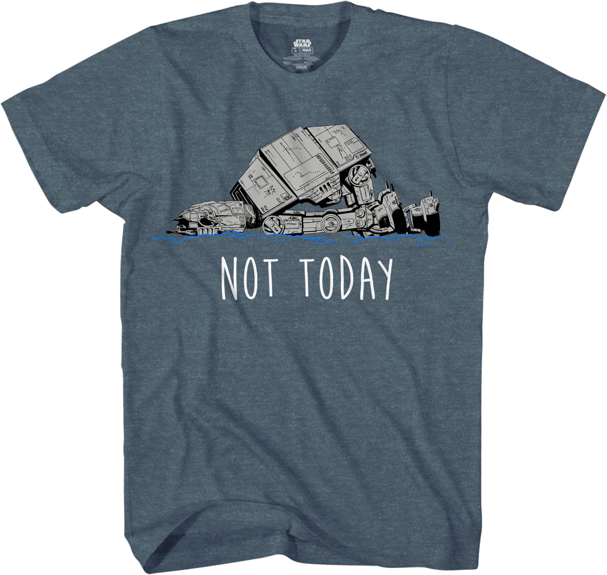 Star Warsat-at Not Today Humor Funny Hoth Adult Graphic T-Shirt