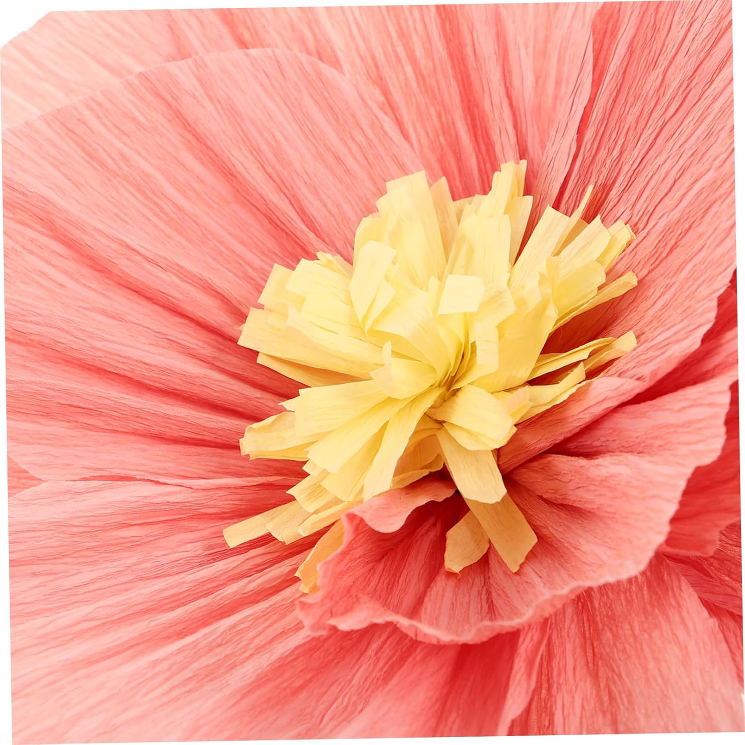 24pcs Crepe Paper Flowers for Crafting Stunning Wall Decor for Weddings Parties Events Realistic Design Easy Installation for Backdrop Decorations