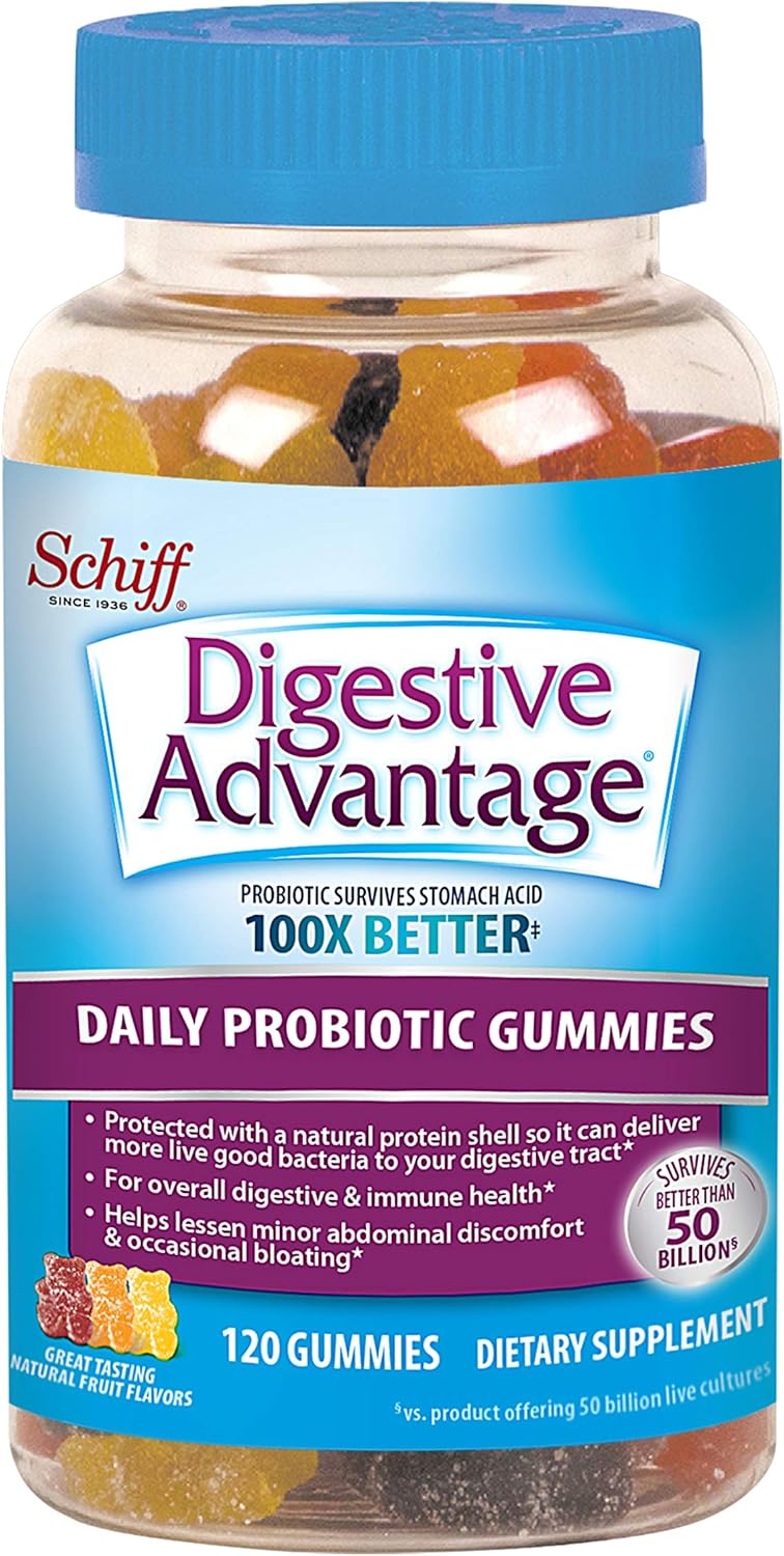 Schiff Gomitas probióticas Disgestive Advantage, 1, 1 Colombia