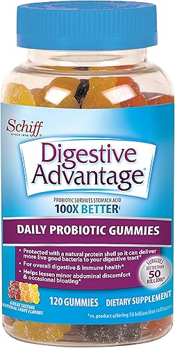 Schiff Gomitas probióticas Disgestive Advantage, 1, 1 disponible en Yaxa Peru