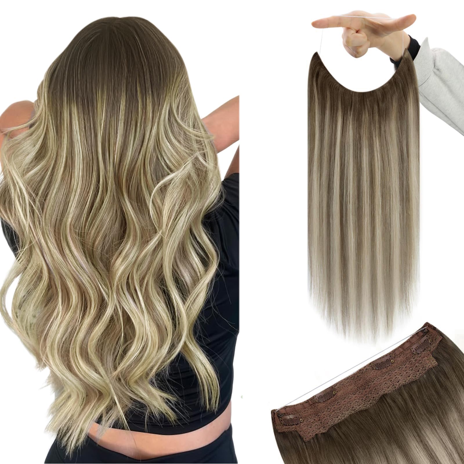 YoungSee 20pcs Blonde Tape in Hair Extensions Human Hair 12Inch 30g Platinum Blonde Tape Hair Extensions Tapes Real Human Hair Short Straight Hair for Women — view 70
