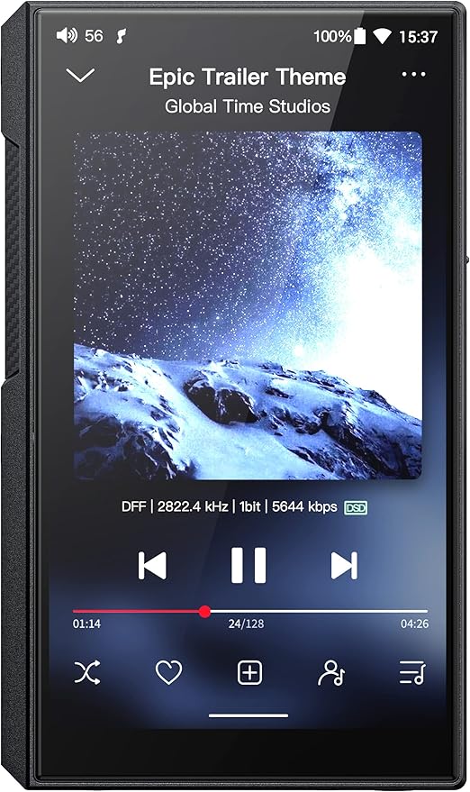 FiiO M11S ポータブルオーディオプレーヤー デジタルオーディオプレーヤー DAP Snapdragon 660 4.4mmバランス 3.5mm 2.5m