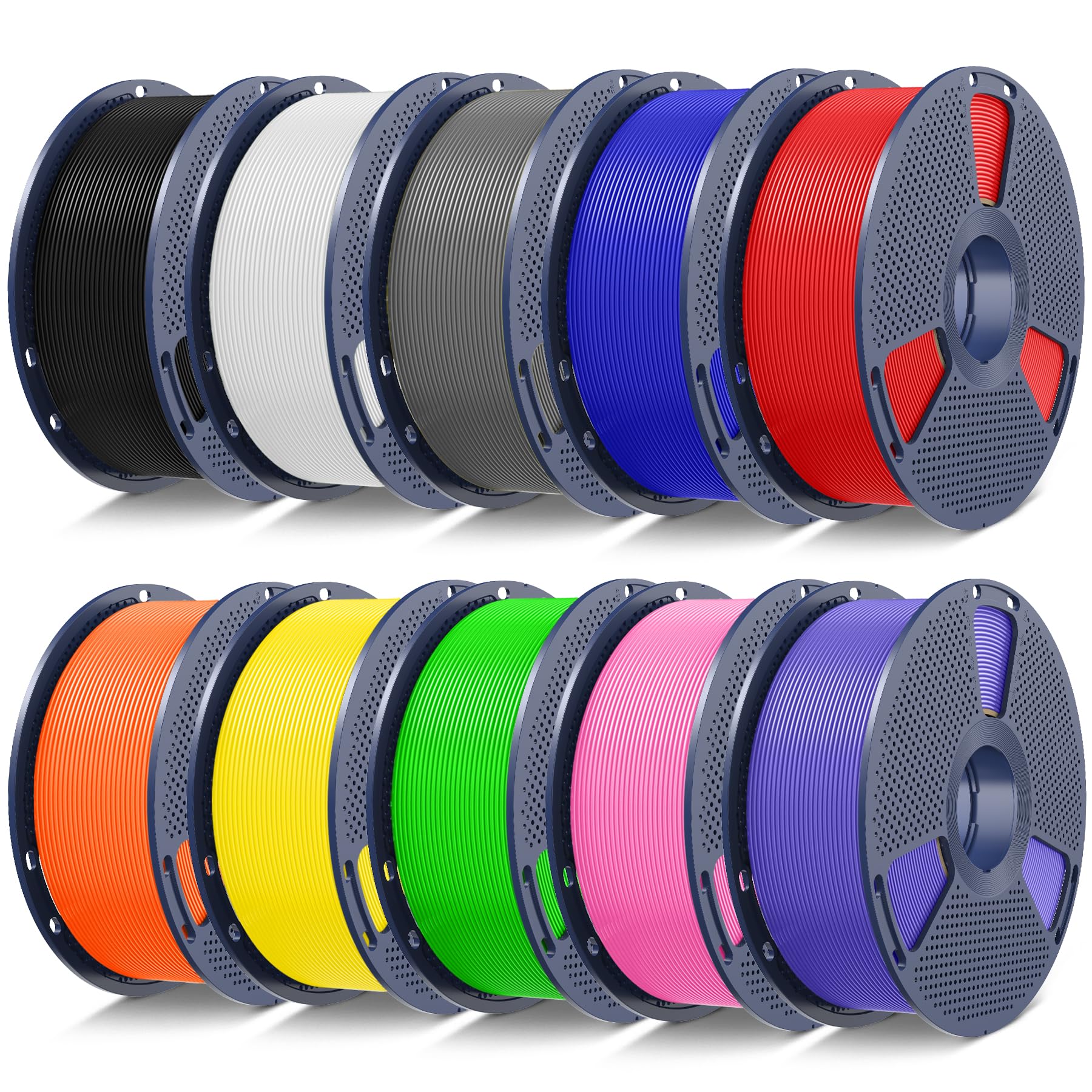 V*r様 SUNLU 3Dプリンター用フィラメント 7種セット 3Dプリンタ　フ Amazon.co.jp: SUNLU (サンルー) 高速PLAフィラメント 1.75mm 最大