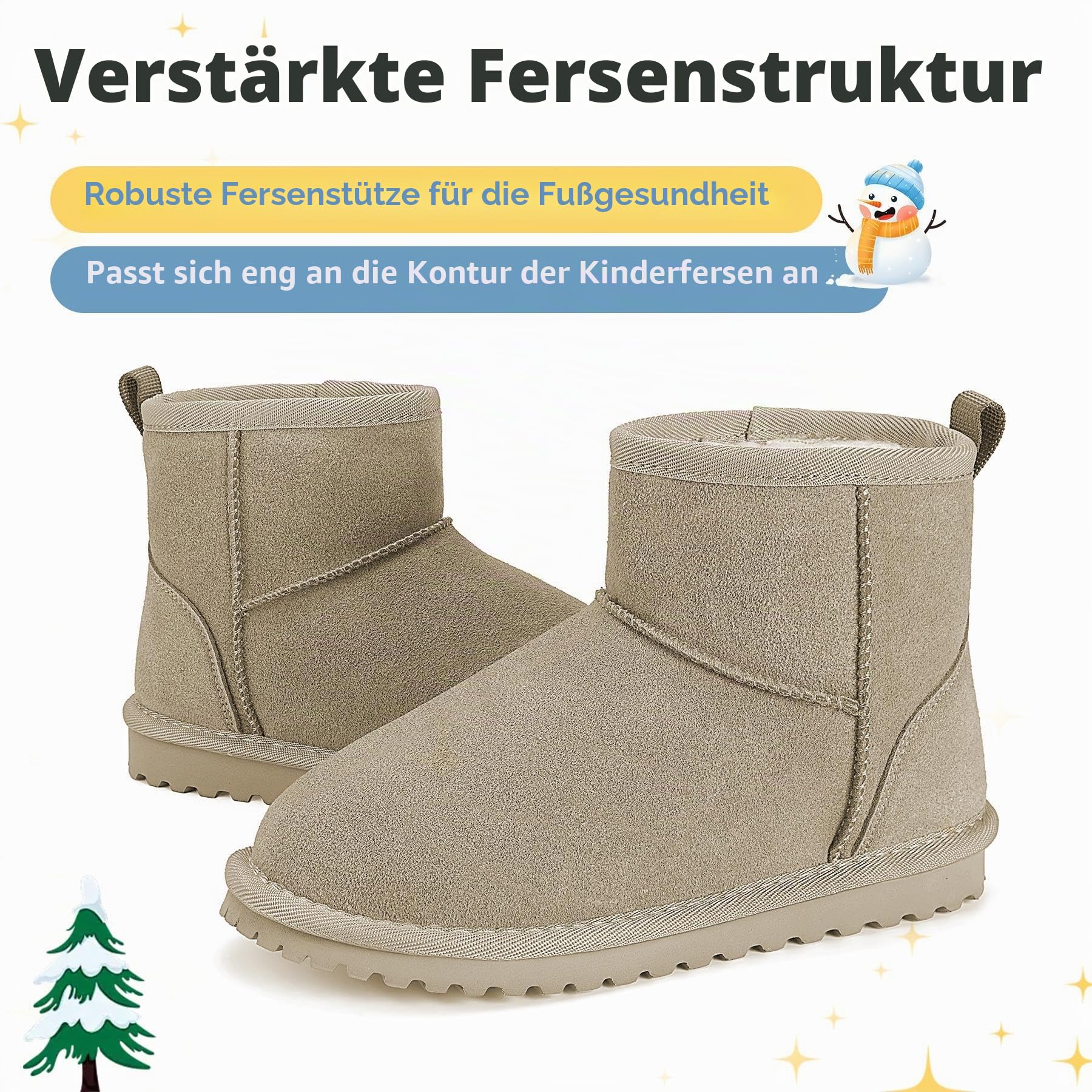 Mishansha Schneestiefel Kinder Mädchen Gr.24-36
