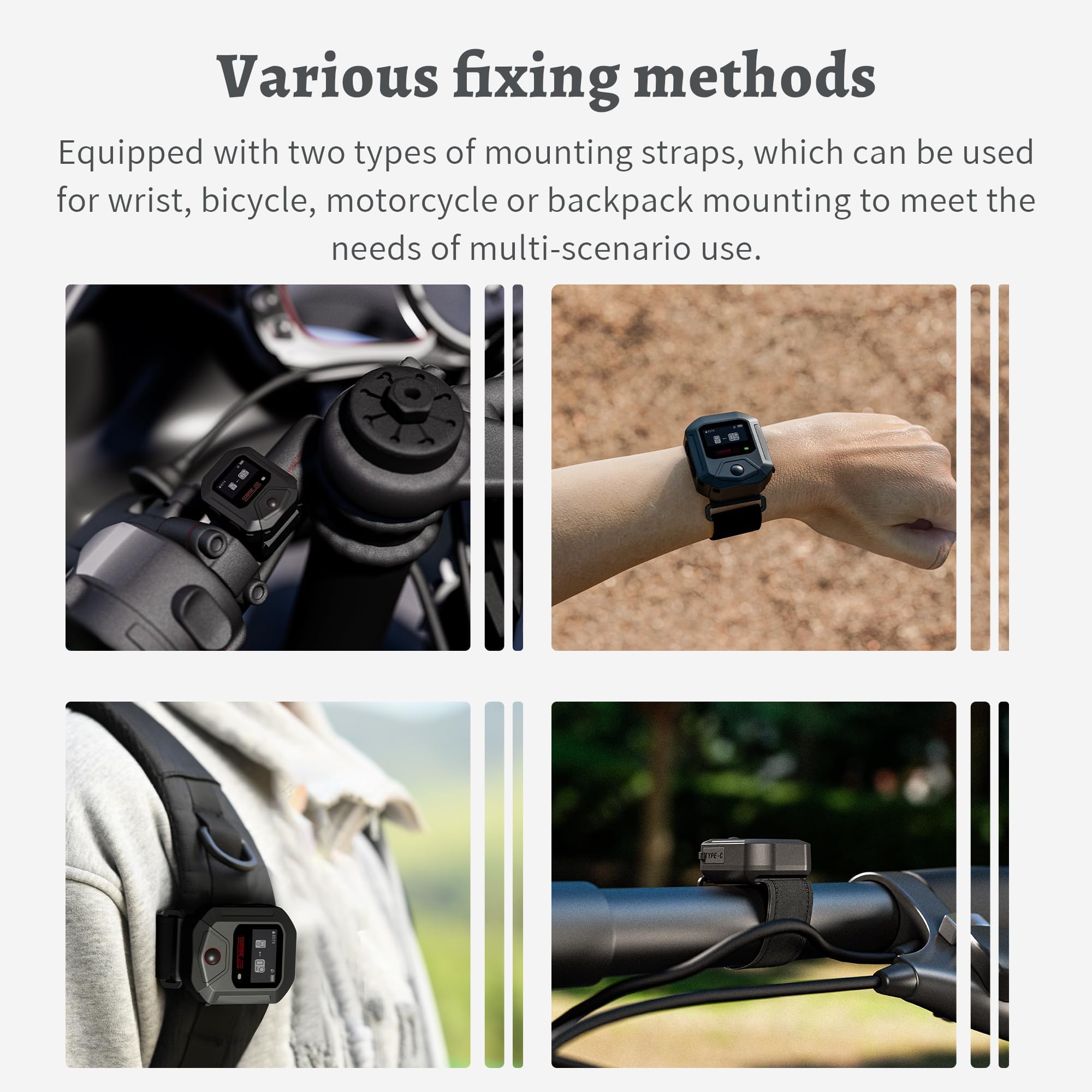 YDW Mando a distancia GPS Bluetooth para DJI Osmo Action 5 Pro/Action 4, una máquina con múltiples controles, accesorios de acción inteligente de alcance de 25 m, accesorios de control remoto