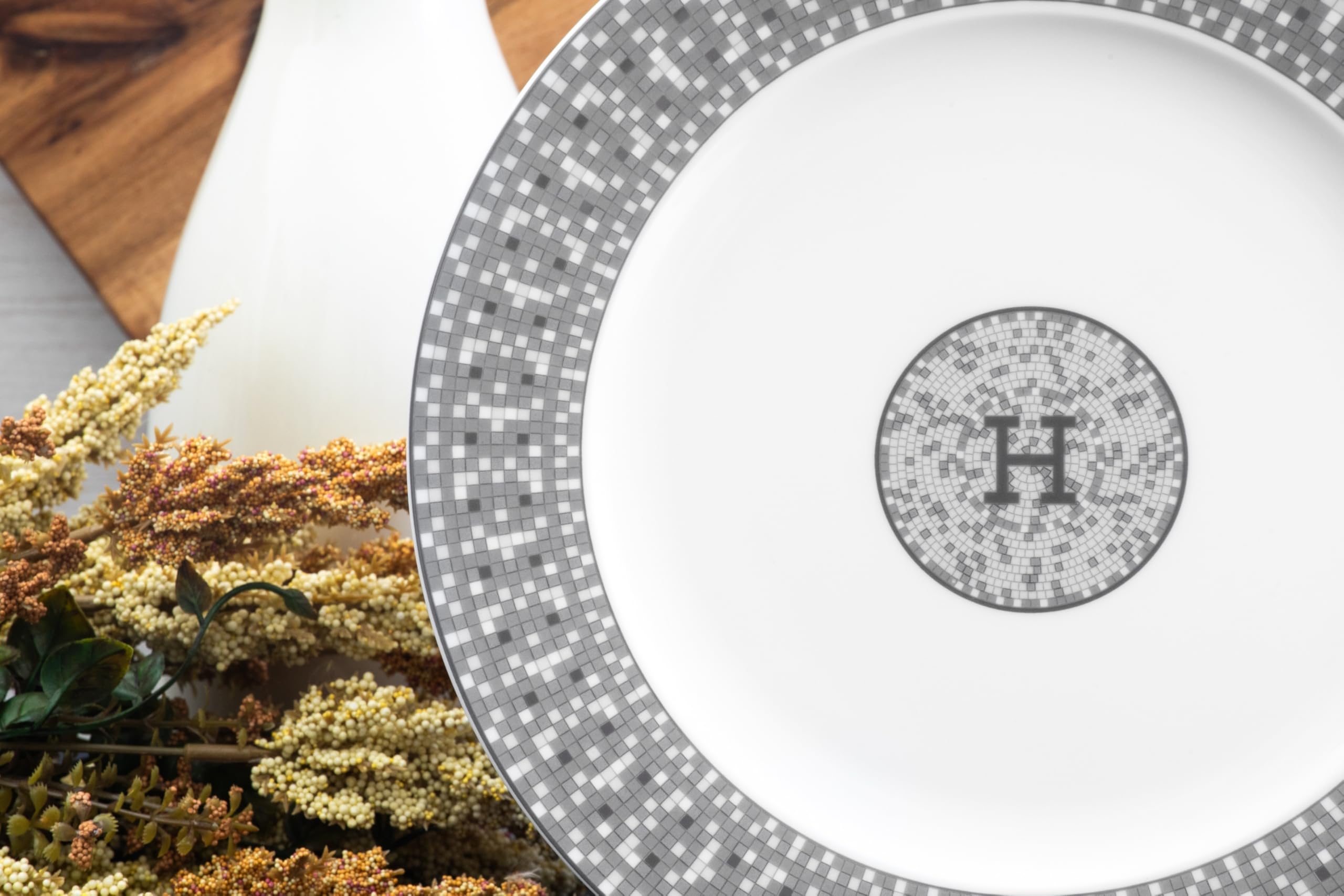 Amazon.com | 44 Piece Bone China Dinnerware - Gorgeous Set for 6
