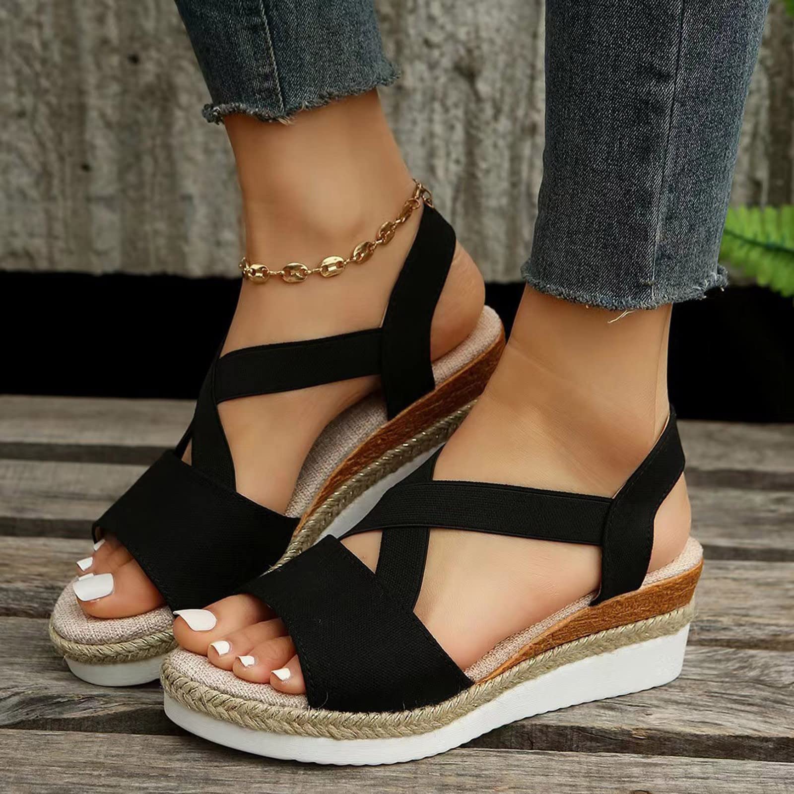 Platform Wedge Sandal The Most Comfortable Wedges Most Comfortable