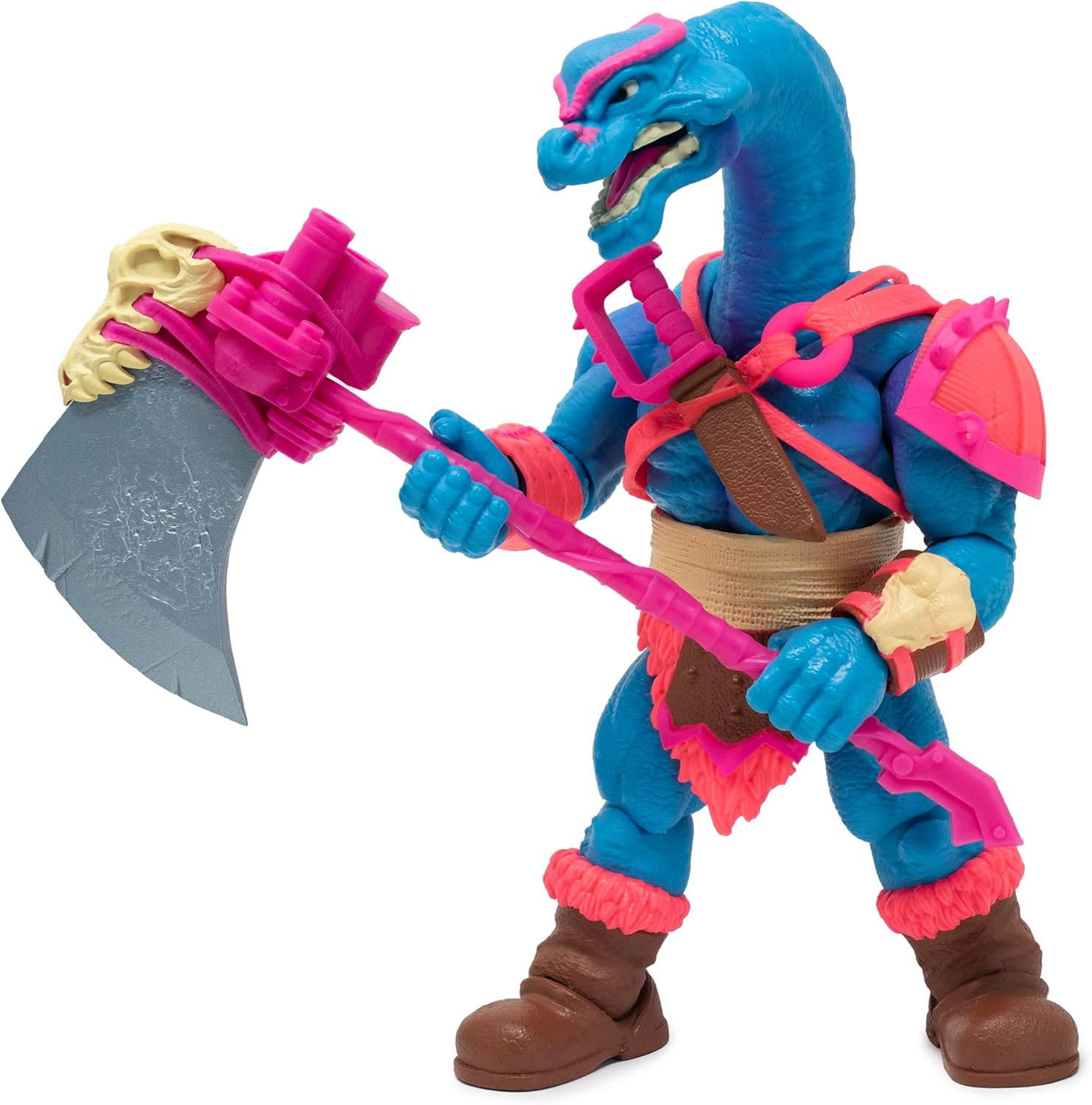 Boss Fight Studio Saurozoic Warrior Range Brakhion Futuristic, Armored Dinosaur Hero – Highly Articulated, Posable Collectible Action Figure with Full Range of Accessories – 6 Inch Scale 1:12, Ages 8+