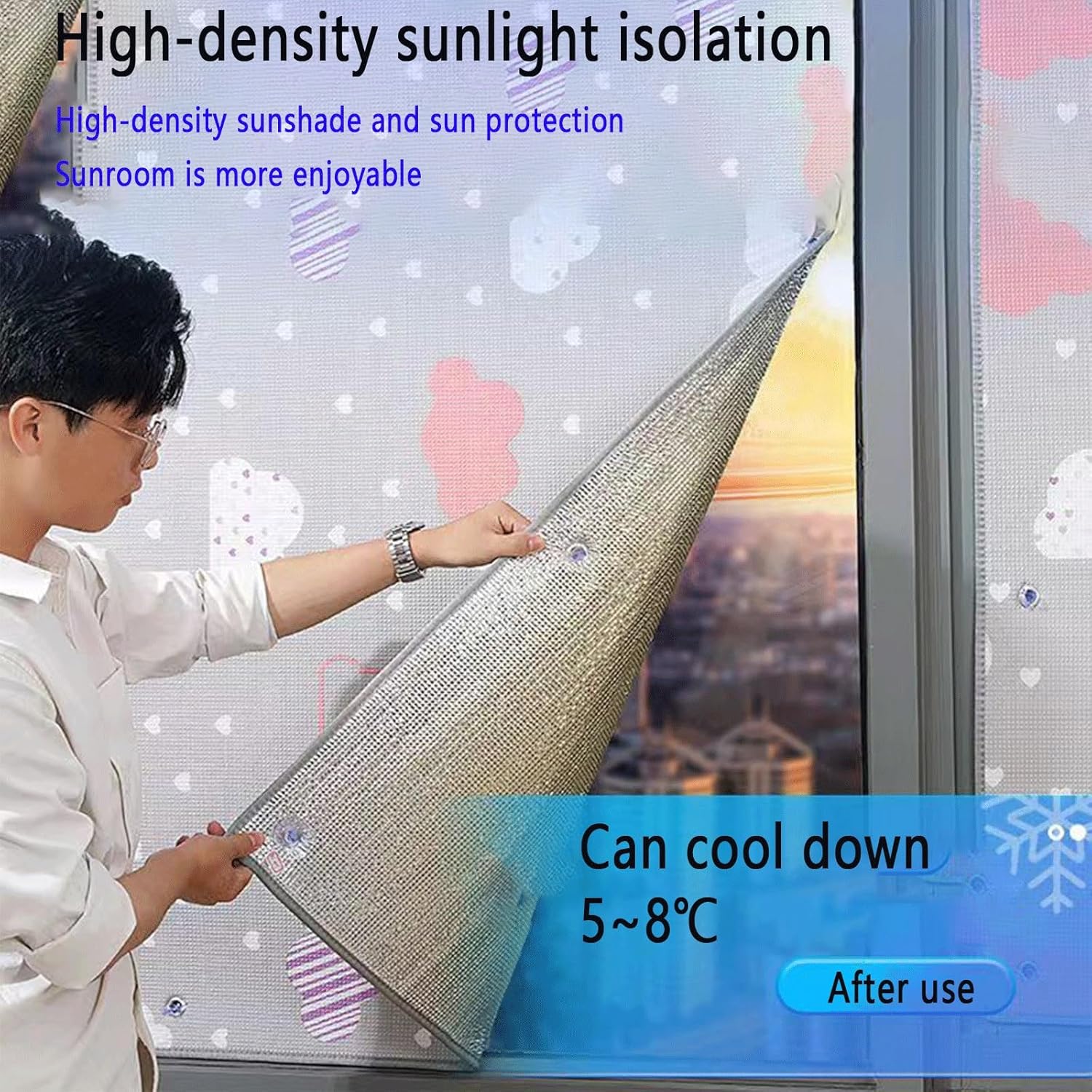 28x31in/70x80cm Reflective Bubble Insulation Sheet, Double Side Aluminum Foil Bubble Shield,Window Reflective Film for Windows, RV, Roof, Garage Door