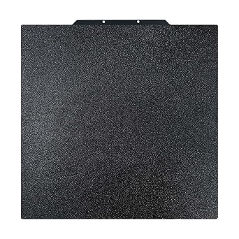 IdeaFormer-3D Double Sided Black PEI Build Plate 430x430mm, Flexible Textured PEI Spring Steel Sheet for Anycubic Kobra 2 Max/for Elegoo Neptune 3 Max/Neptune 4 Max 3D Printers