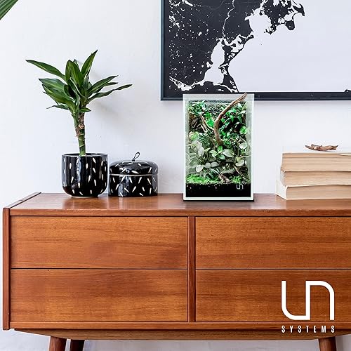 Miniatura 59 de Ultum Nature Systems - Acuario sin marcos ultratransparente, cristal con poco hierro, bordes con corte a inglete a 45º, grosor de 13/64 a 15/32