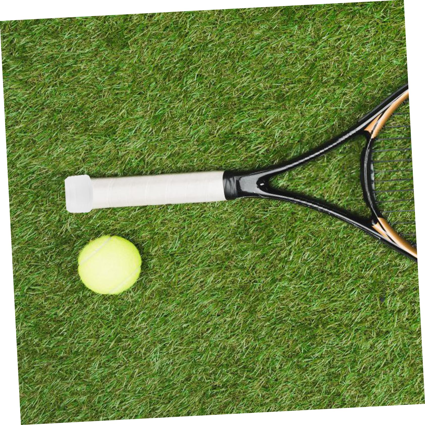 TOYANDONA Bandas De Agarre De Tenis Antideslizantes para Raquetas Empuñaduras De Bádminton Soporte De Agarre Conveniente Usar Protección Y Prolongación De Útil De Mangos