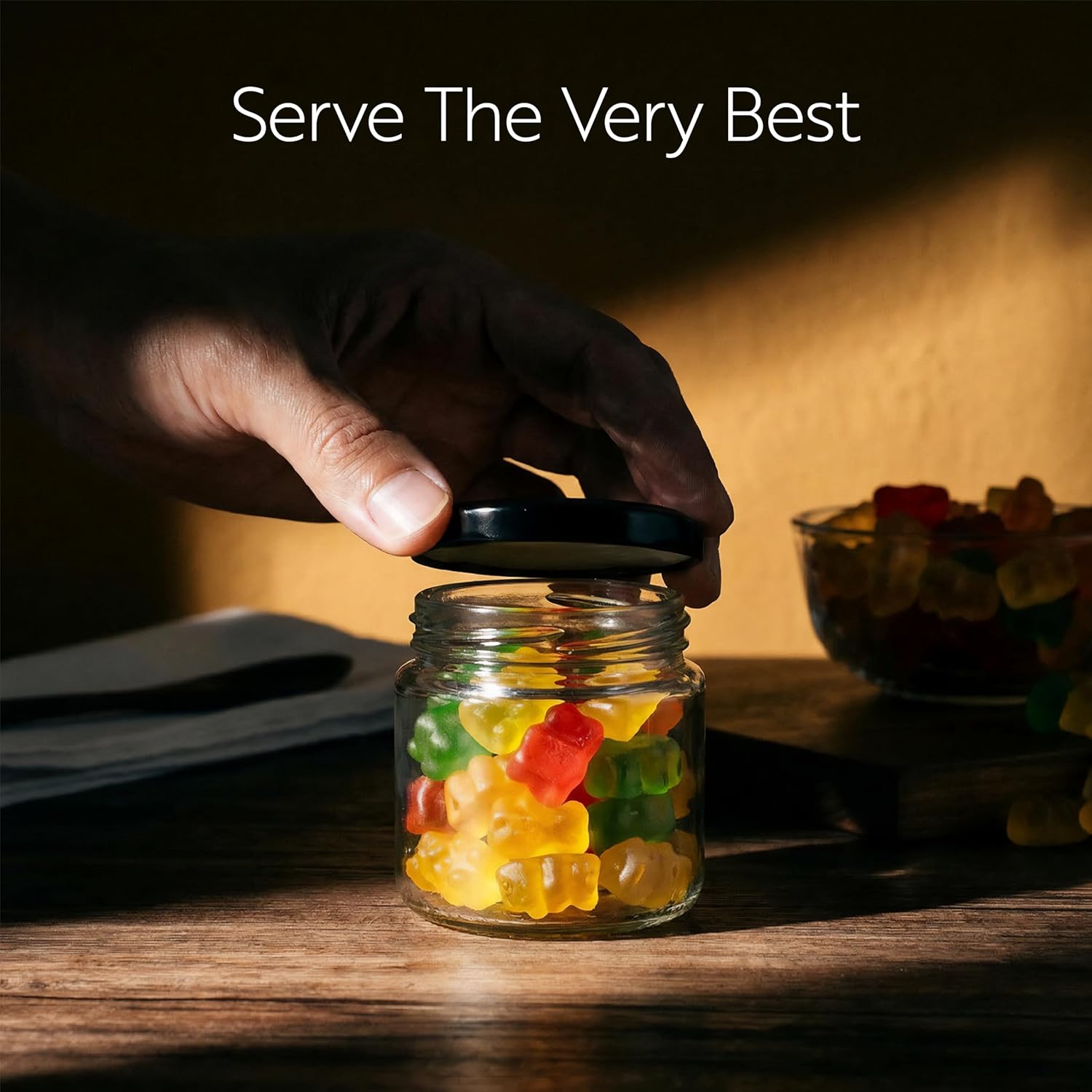 Restaurantware 100 Pack Of Glass Jars, 6 Oz Durable Glass Jars With Lids, Small Mason Jar For Food Reusable Hot And Cold Friendly, For Restaurants And Kitchens, Clear Storage Jar