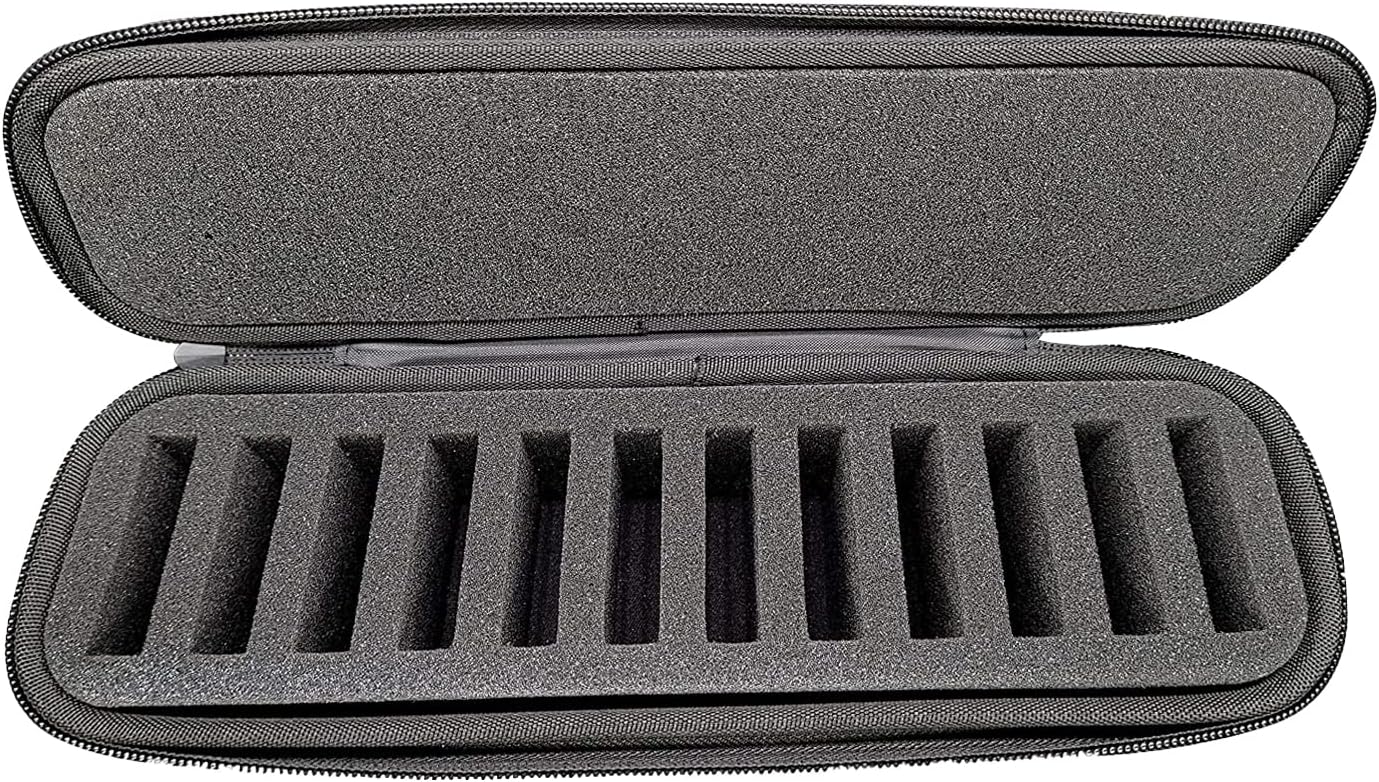 Fading Time Dog Grooming Detachable Blade Clipper Organizer 12 Blades Storage