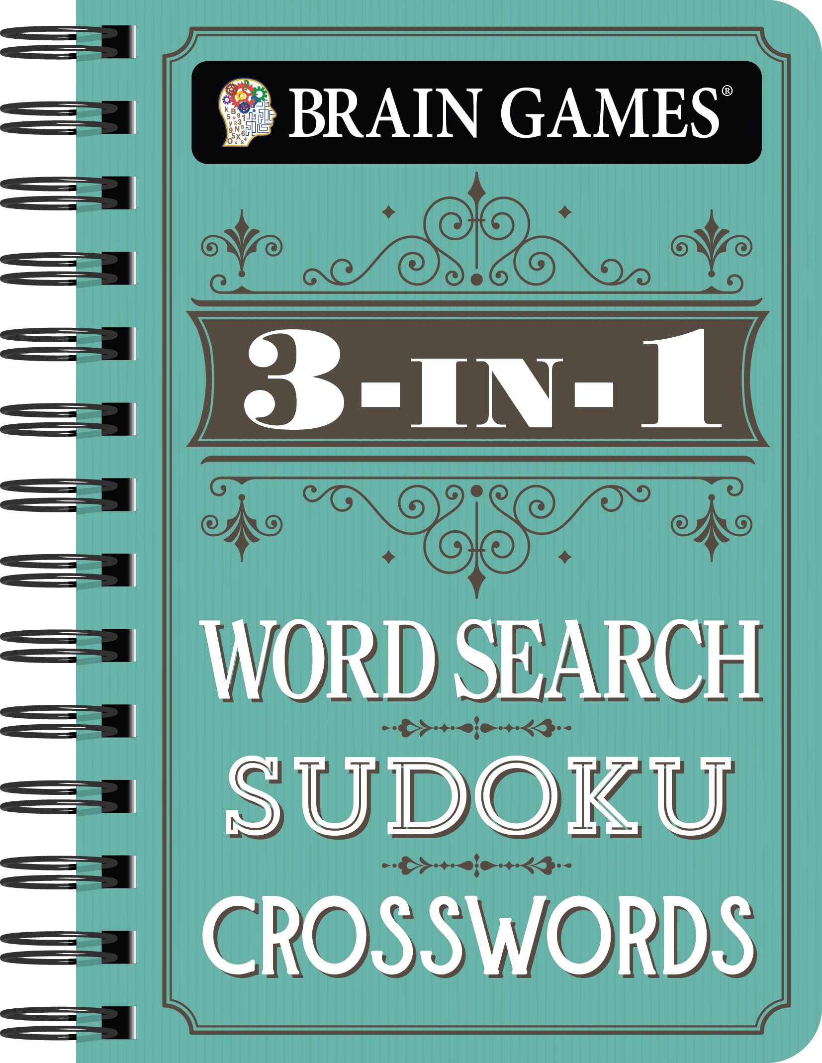 Photo 1 of !!TORN **FINAL SALE!!!
Brain Games - To Go - 3-in-1: Word Search, Sudoku, Crosswords