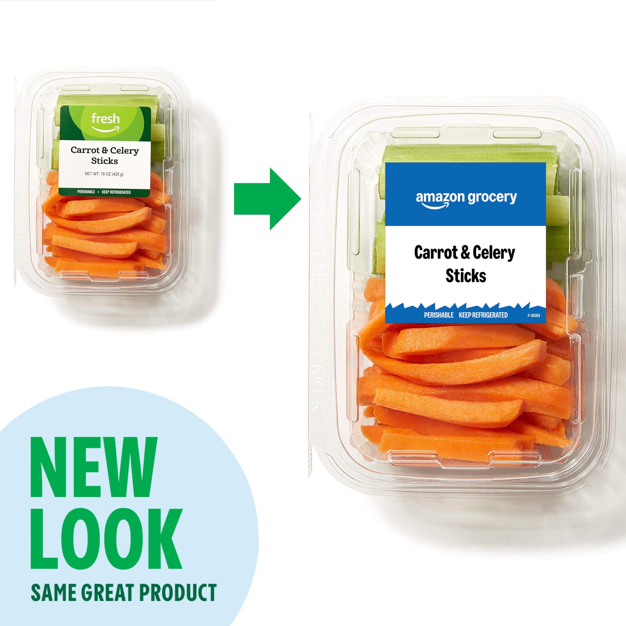 Amazon.com: Amazon Grocery, Carrot & Celery Sticks, 15 Oz