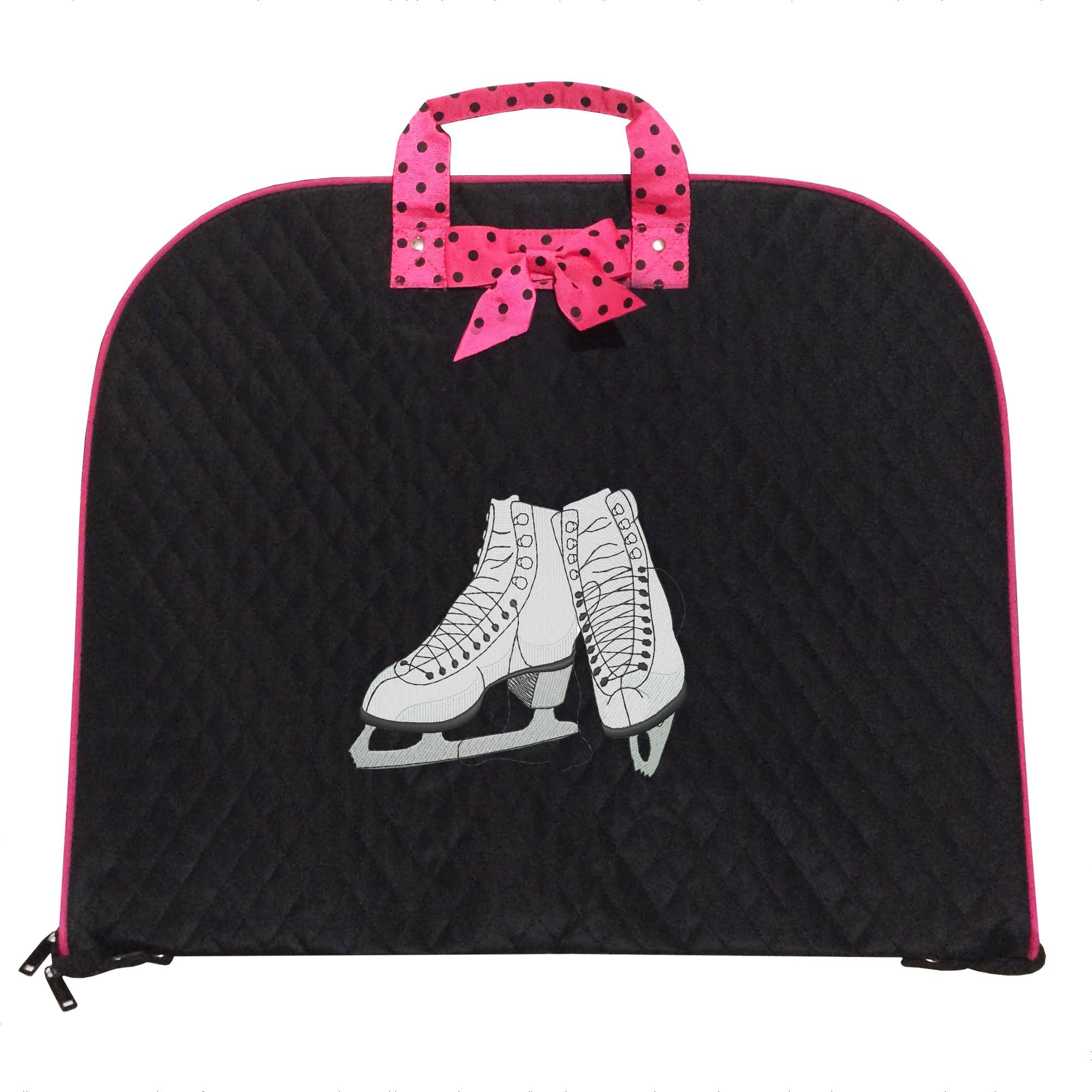 TOP QUALITY Durable Quilted Custom Ice skating Figure Skating Design Garment Bag Luggage Travel or Costume Bag Personalized