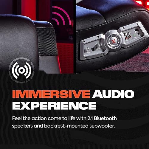Miniatura 5 de X Rocker 5127401 silla para videojuegos inalámbrica negra