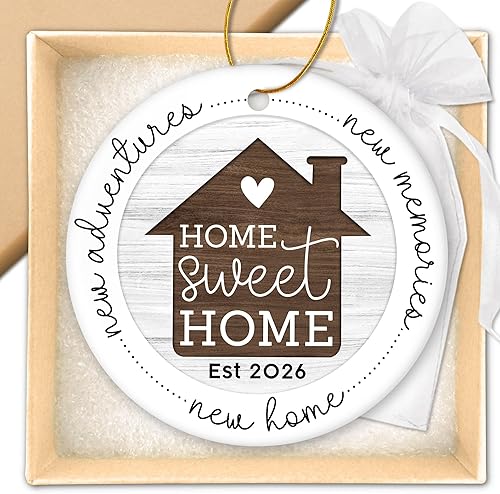 New Home Gift Ideas - New Home Ornament 2026 - Christmas Gifts For Couples