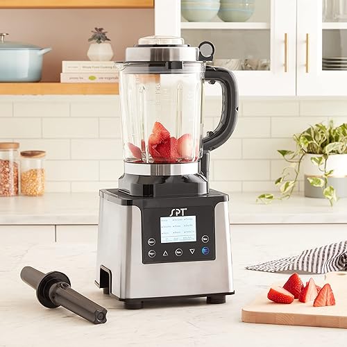 Miniatura 5 de SPT CL-513 Licuadora multifuncional con calentador, acero inoxidable.
