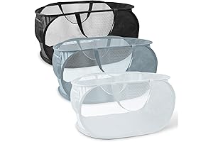 Lele Life Reinforced Collapsible Laundry Baskets