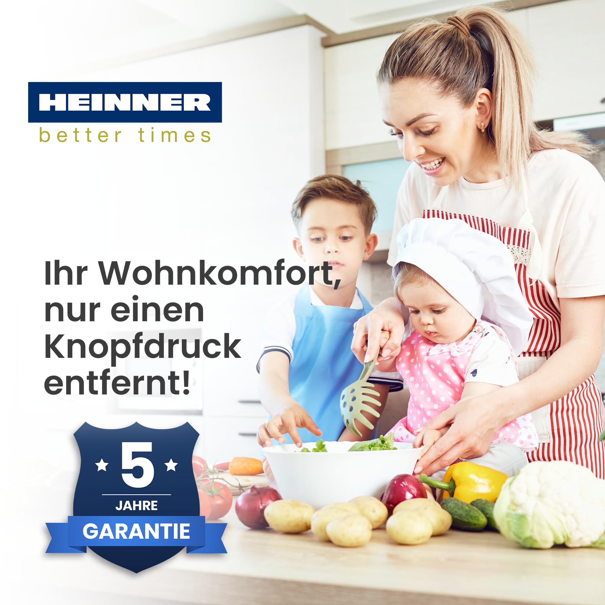 HTCH-490IX Einbauherd Dunstabzugshaube 90 cm 413,5 m³/h LED-Beleuchtung Silber
