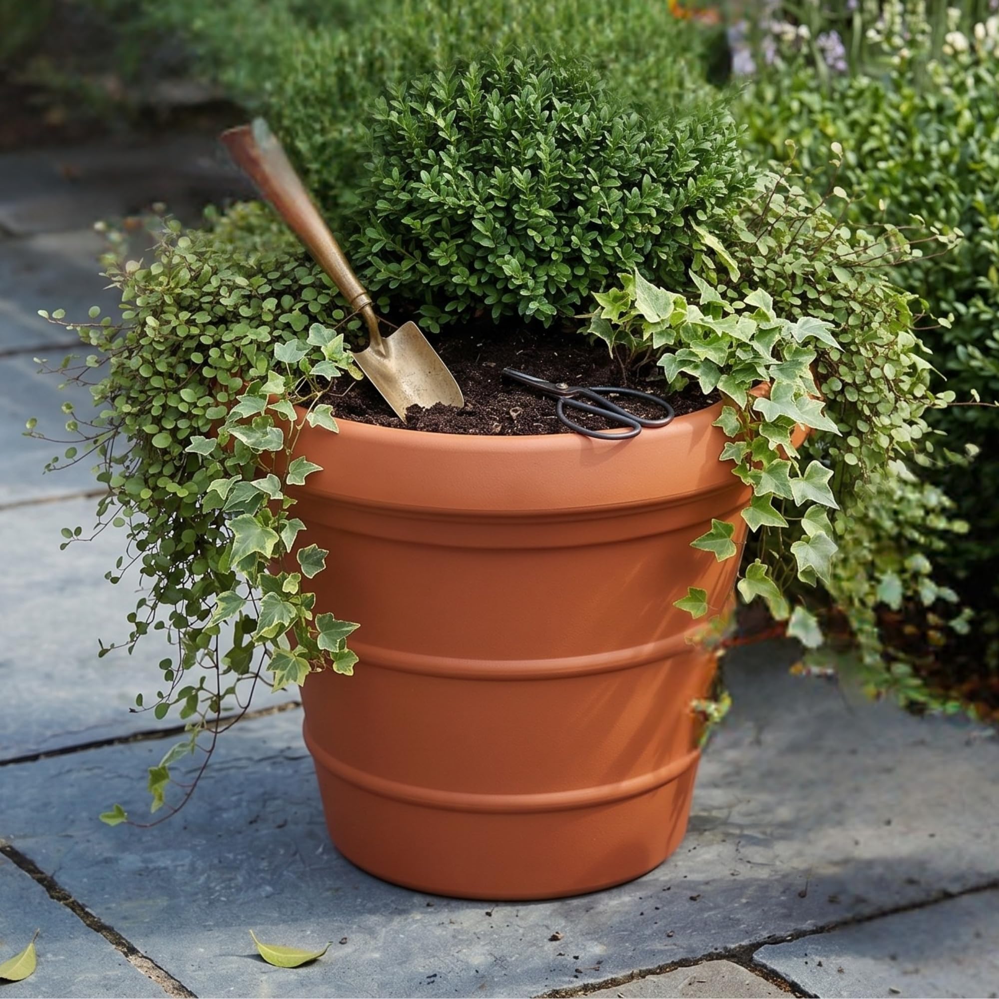 Trifibre Rust Classic Roto Moulded Planter 66Cm, 140L, Frost Proof