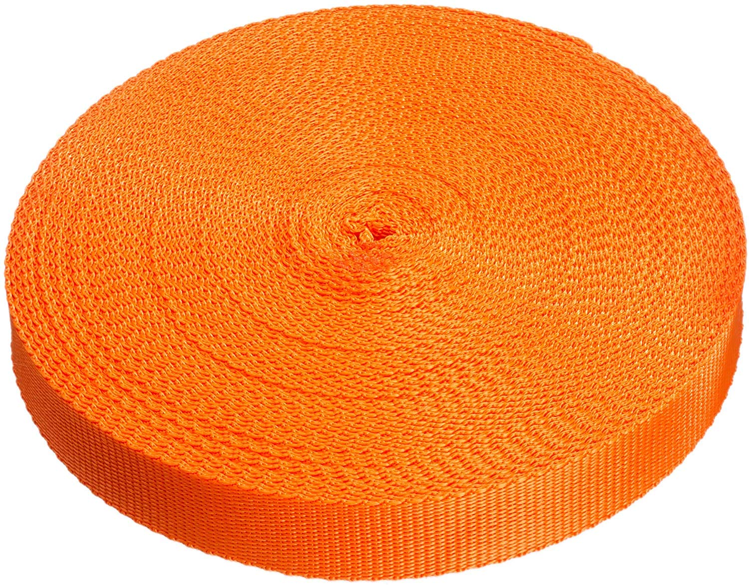Direct Manufacturing 25mm x 50m Webbing Roll Polypropylene for DIY, Straps, Harnesses, Lashing and more | 970lb / 440kg breaking strain | Made in UK