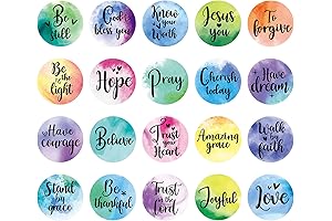 480 Pieces Inspirational Bible Verse Stickers