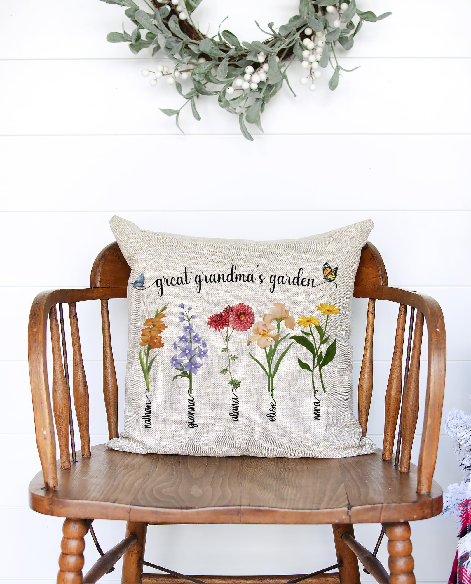 Peking Handicraft 31ML484C20OB Holiday Black Cat with Cardinal Hook Pillow, 20-inch Length, Wool and Cotton