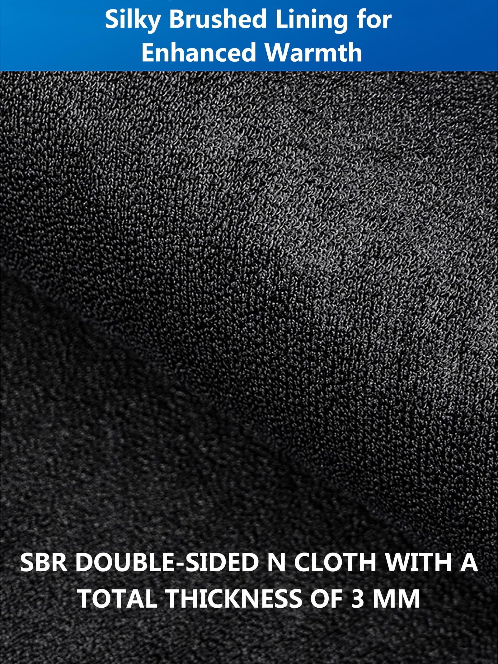 Muta 3+2 mm Due Pezzi da Uomo e Donna, Gilet da Immersione in Neoprene SCR con Cerniera Frontale e Pantaloni da Immersione Regolabili, Set Termico per Immersioni Subacquee, Apnea