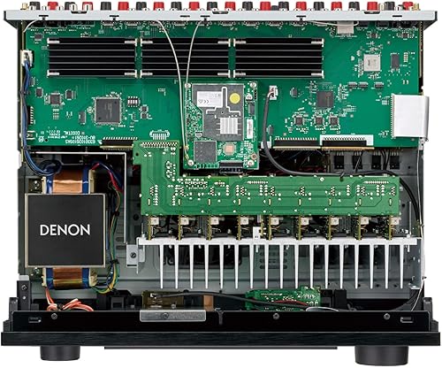 Miniatura 13 de Denon AVR-X2800H Receptor estéreo de 7.2 Ch - 8K UHD Home Theater AVR (95W x 7), transmisión inalámbrica a través de HEOS integrado, Wi-Fi, Dolby