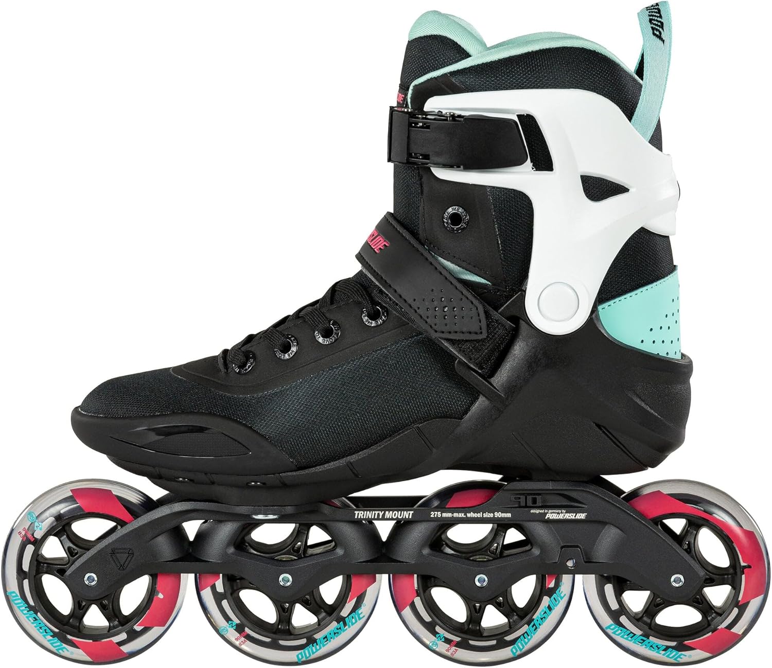 Teal 90 Powerslide Fitness Inline Skates by Phuzion Radon