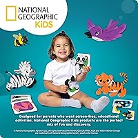 Vista 10 de Juego de Piedras de Equilibrio y Vigas de Equilibrio de National Geographic para Niños – Juego de 12 Piezas para Niños de 3+ con Dados de Espuma