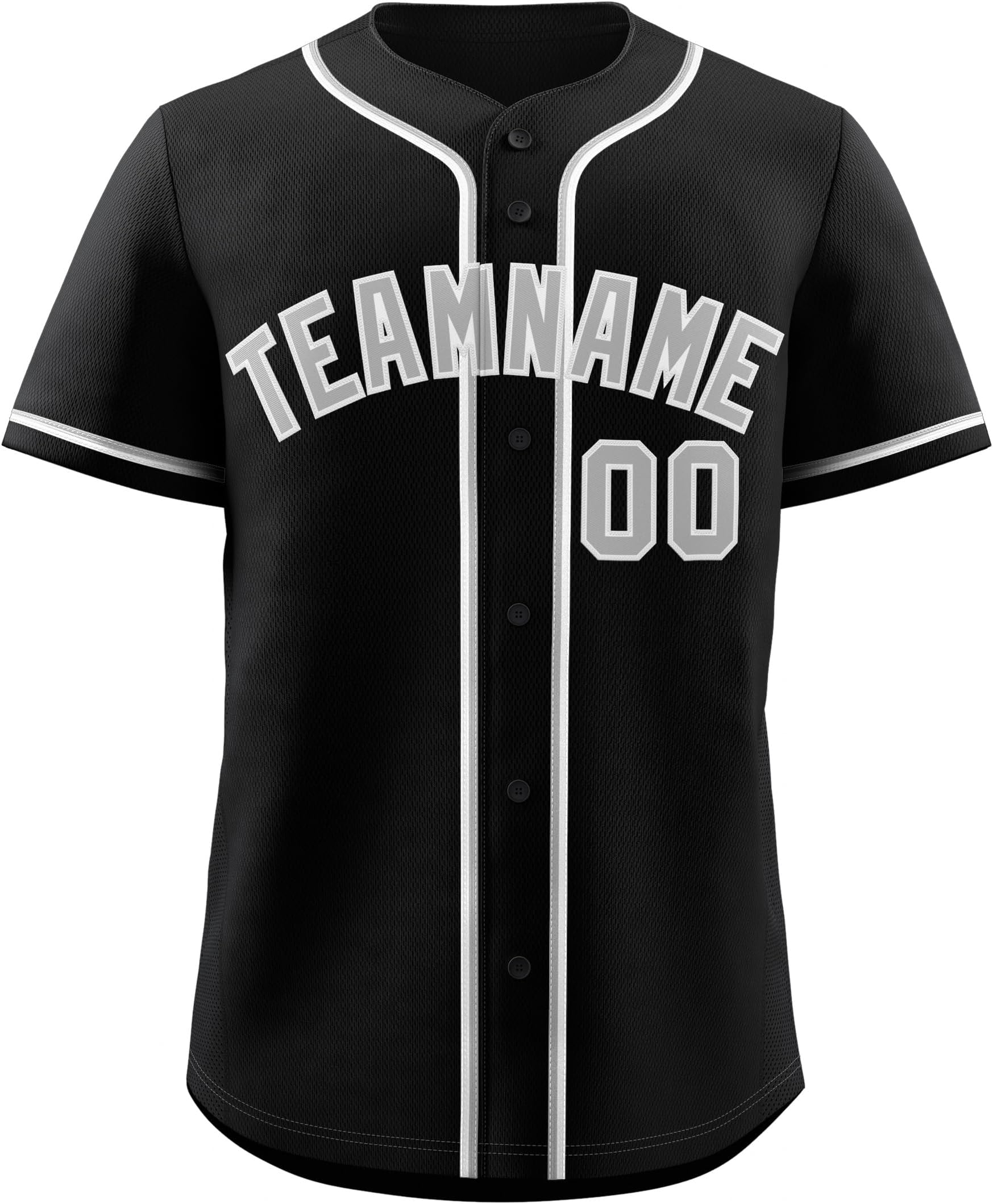 Custom Men's Baseball Jersey Button Down Shirt Stitched Name Number Sports Uniform for Women Youth Plus Size