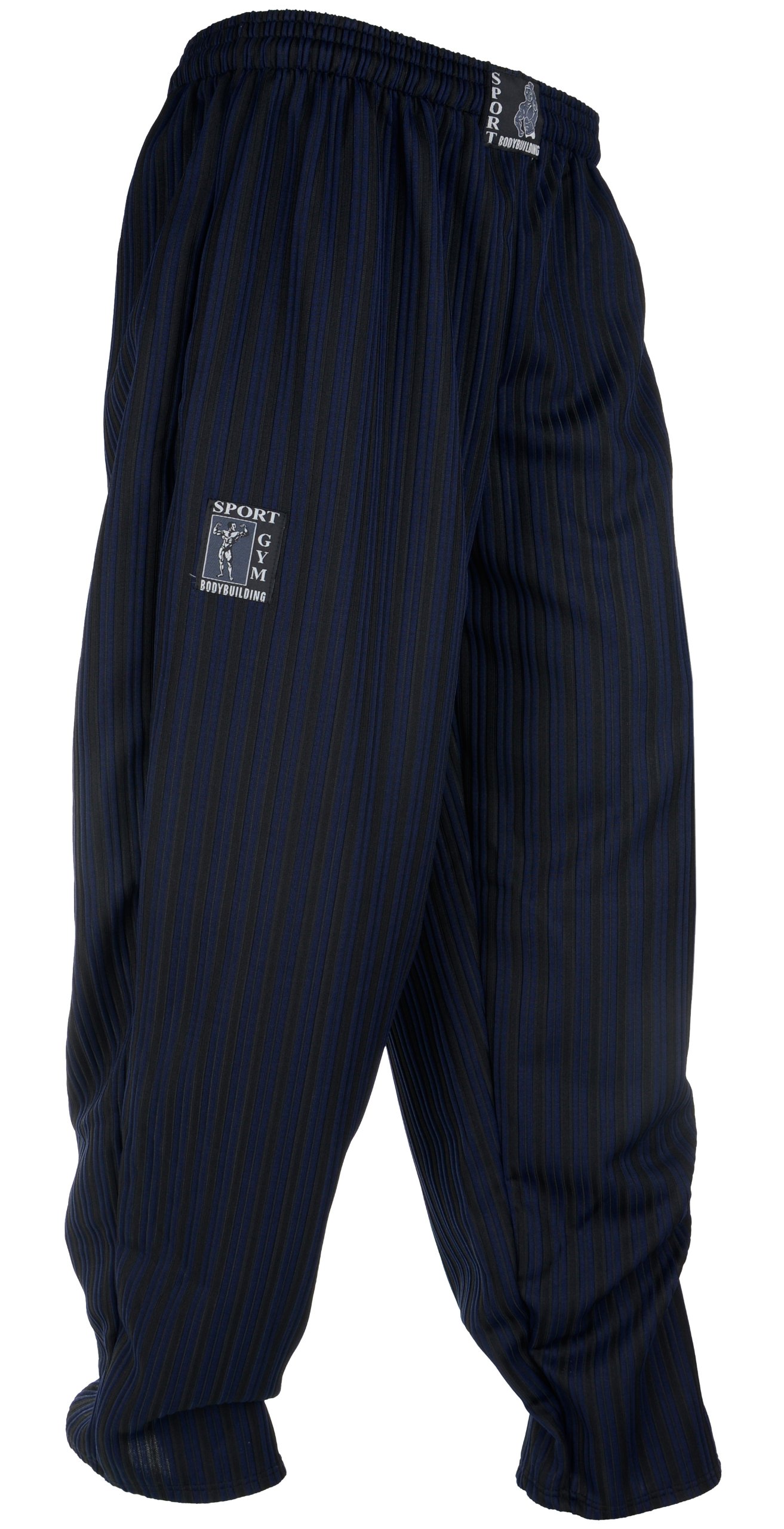 Generisch Millionen-olly + Pantalones de culturismo + Gym + Pantalones deportivos + Pantalones bombachos + AM Azul Oscuro + S M L XL XXL XXXL