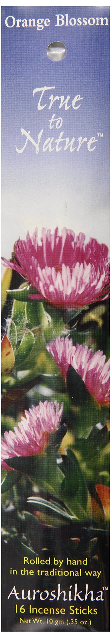 AuroshikhaIncense, Orange Blossom, 10 Gram