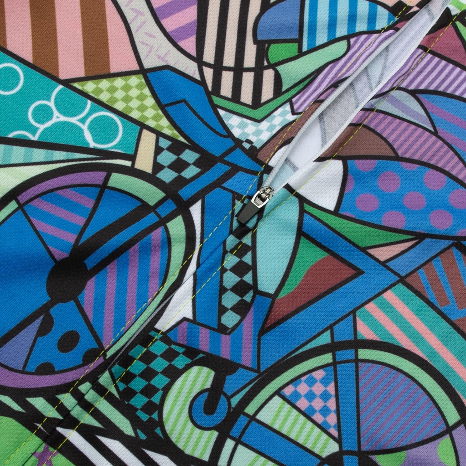 Men's Cycling Jersey Long Sleeve Biking Shirt with 3 Rear Pockets Breathable Quick Dry Bicycle Jersey - Image 2