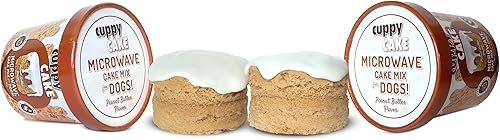 Miniatura 13 de Cuppy Cake - Pastel en microondas en un vaso para perros - Solo agrega agua y pon en el microondas, listo en 2 minutos